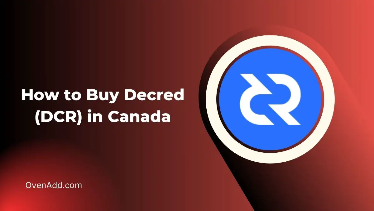 How to Buy Decred (DCR) in Canada