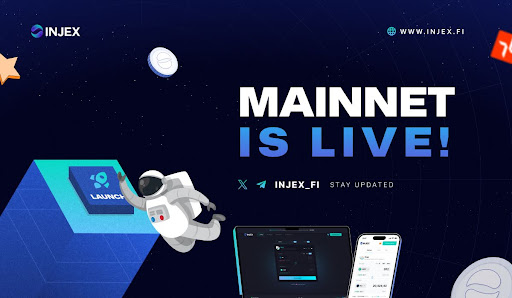 Injex Finance Mainnet Goes LIVE Revolutionizing DeFi Trading on Injective Network